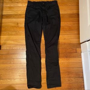 J. Crew Destination 484 Slim Pant Black Size 30/34